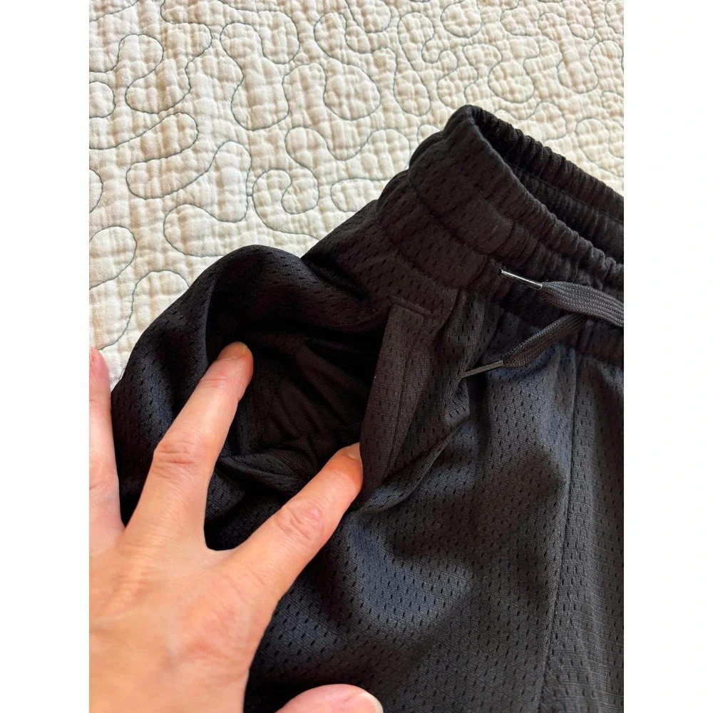Adidas Originals Boys Mesh Basketball Shorts Black Size XS